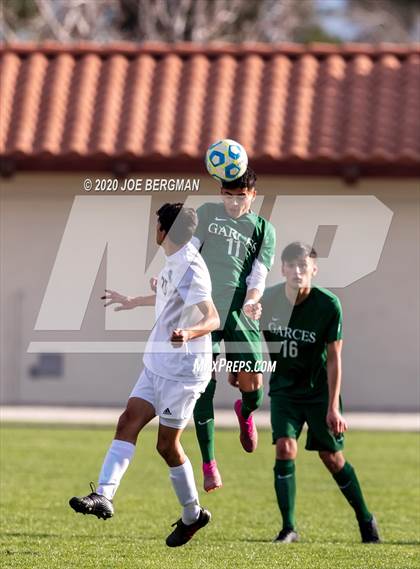 Thumbnail 3 in Santiago @ Garces Memorial (CIF SoCal Regional D3 Final) photogallery.