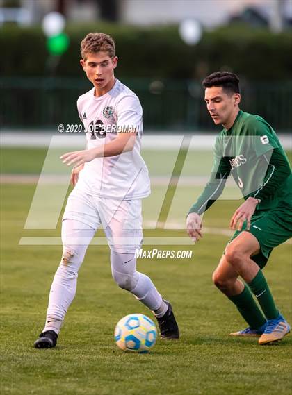 Thumbnail 2 in Santiago @ Garces Memorial (CIF SoCal Regional D3 Final) photogallery.