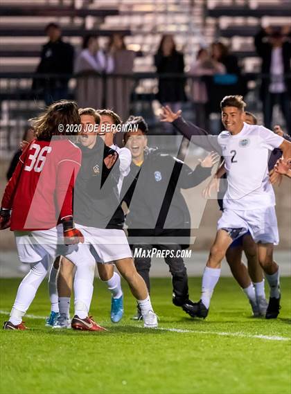 Thumbnail 1 in Santiago @ Garces Memorial (CIF SoCal Regional D3 Final) photogallery.