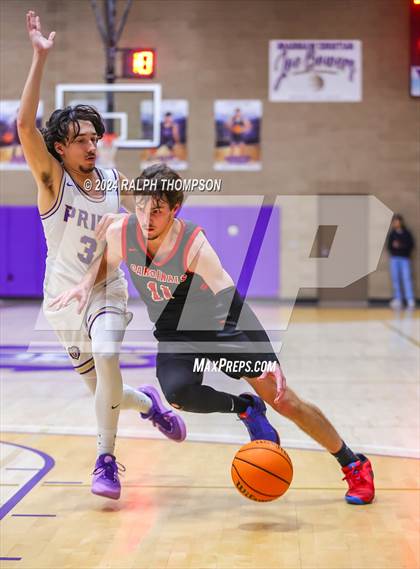 Thumbnail 1 in Woodland Christian vs. Bradshaw Christian (CIF SJS D-5 Quarter Final) photogallery.
