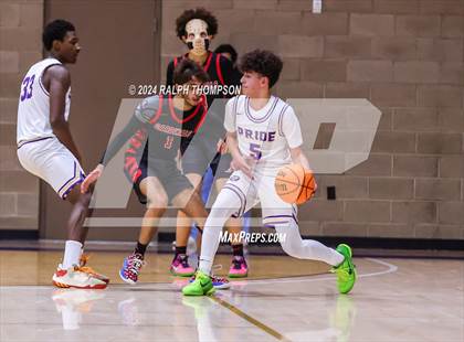 Thumbnail 3 in Woodland Christian vs. Bradshaw Christian (CIF SJS D-5 Quarter Final) photogallery.