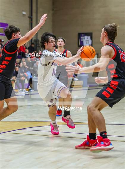 Thumbnail 3 in Woodland Christian vs. Bradshaw Christian (CIF SJS D-5 Quarter Final) photogallery.