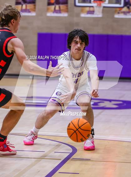 Thumbnail 3 in Woodland Christian vs. Bradshaw Christian (CIF SJS D-5 Quarter Final) photogallery.