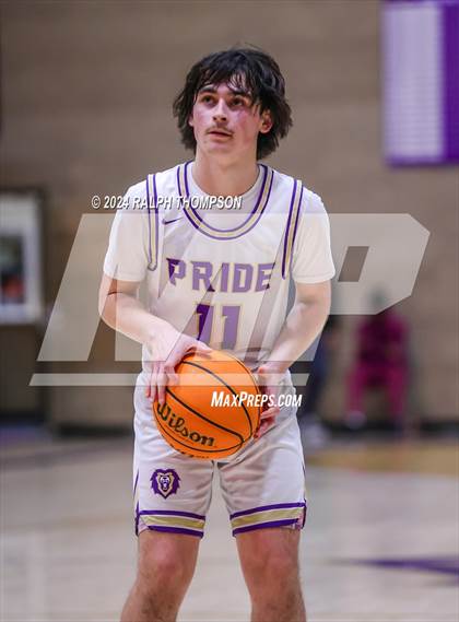 Thumbnail 2 in Woodland Christian vs. Bradshaw Christian (CIF SJS D-5 Quarter Final) photogallery.