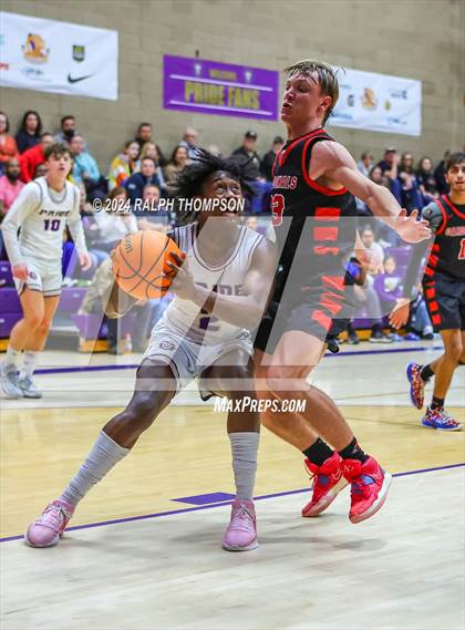 Thumbnail 2 in Woodland Christian vs. Bradshaw Christian (CIF SJS D-5 Quarter Final) photogallery.