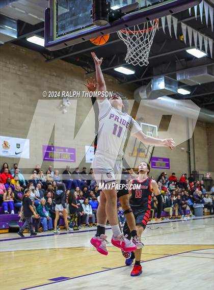 Thumbnail 1 in Woodland Christian vs. Bradshaw Christian (CIF SJS D-5 Quarter Final) photogallery.