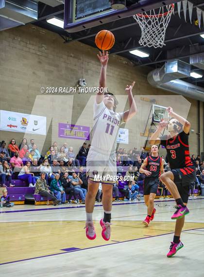 Thumbnail 2 in Woodland Christian vs. Bradshaw Christian (CIF SJS D-5 Quarter Final) photogallery.