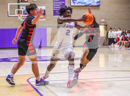 Thumbnail 2 in Woodland Christian vs. Bradshaw Christian (CIF SJS D-5 Quarter Final) photogallery.