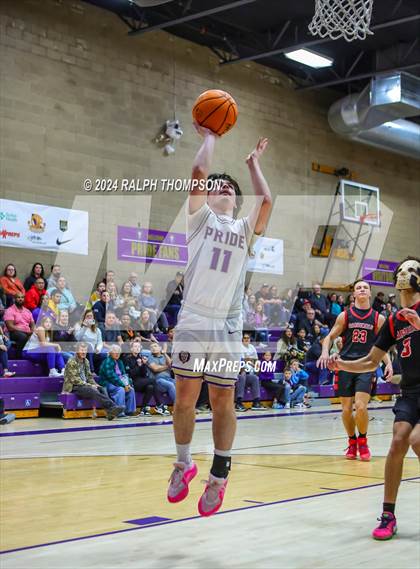 Thumbnail 3 in Woodland Christian vs. Bradshaw Christian (CIF SJS D-5 Quarter Final) photogallery.