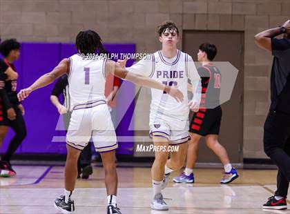 Thumbnail 2 in Woodland Christian vs. Bradshaw Christian (CIF SJS D-5 Quarter Final) photogallery.