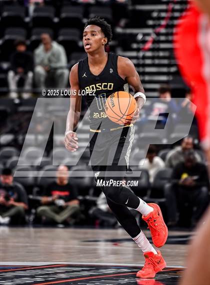 Thumbnail 1 in St. John Bosco vs. Mater Dei (Trinity-Mission League Showcase) photogallery.