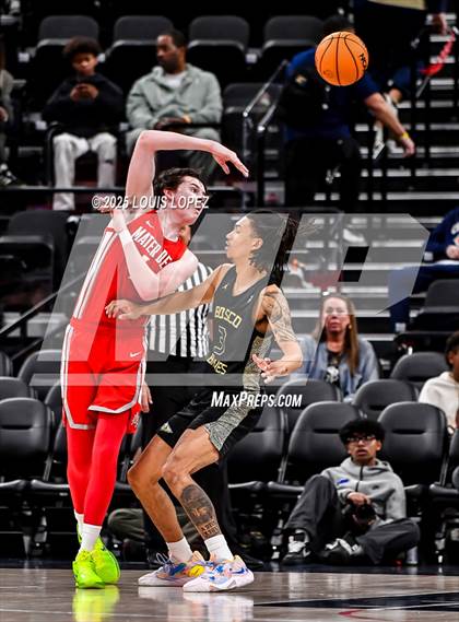 Thumbnail 1 in St. John Bosco vs. Mater Dei (Trinity-Mission League Showcase) photogallery.