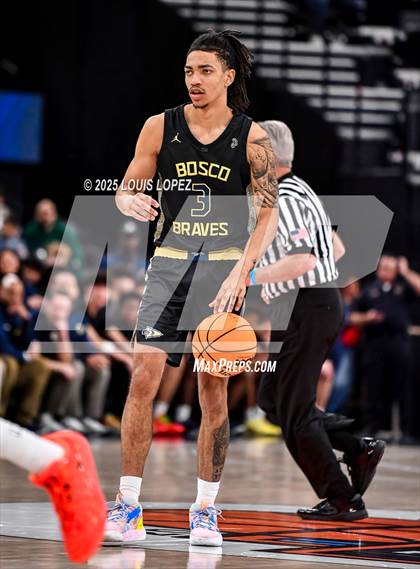 Thumbnail 1 in St. John Bosco vs. Mater Dei (Trinity-Mission League Showcase) photogallery.
