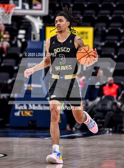 Thumbnail 3 in St. John Bosco vs. Mater Dei (Trinity-Mission League Showcase) photogallery.