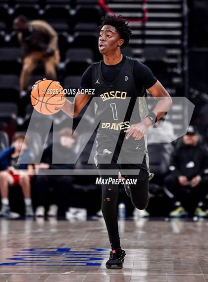 Thumbnail 2 in St. John Bosco vs. Mater Dei (Trinity-Mission League Showcase) photogallery.