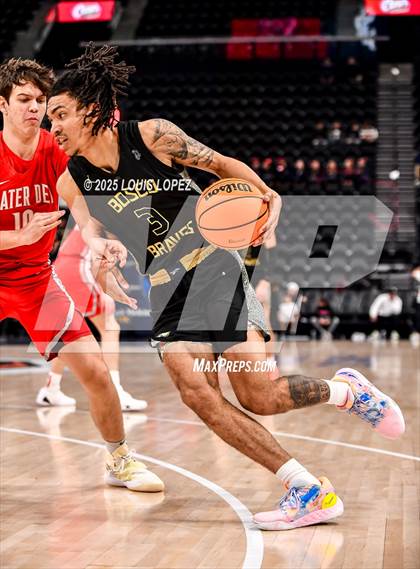 Thumbnail 3 in St. John Bosco vs. Mater Dei (Trinity-Mission League Showcase) photogallery.