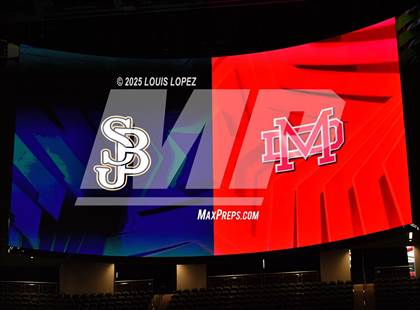 Thumbnail 1 in St. John Bosco vs. Mater Dei (Trinity-Mission League Showcase) photogallery.