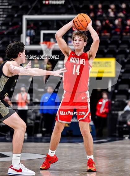 Thumbnail 2 in St. John Bosco vs. Mater Dei (Trinity-Mission League Showcase) photogallery.