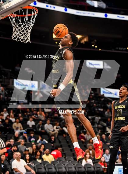 Thumbnail 2 in St. John Bosco vs. Mater Dei (Trinity-Mission League Showcase) photogallery.