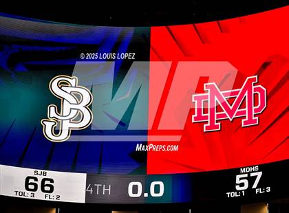 Thumbnail 2 in St. John Bosco vs. Mater Dei (Trinity-Mission League Showcase) photogallery.