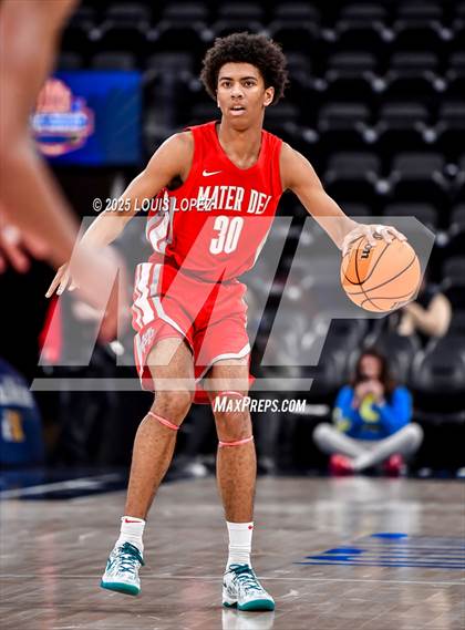 Thumbnail 1 in St. John Bosco vs. Mater Dei (Trinity-Mission League Showcase) photogallery.