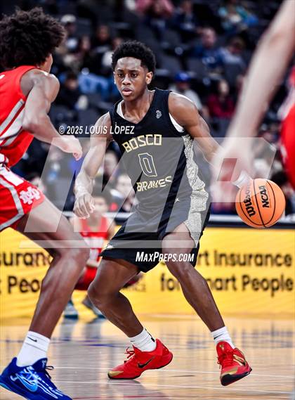 Thumbnail 3 in St. John Bosco vs. Mater Dei (Trinity-Mission League Showcase) photogallery.