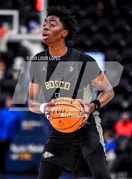 Thumbnail 3 in St. John Bosco vs. Mater Dei (Trinity-Mission League Showcase) photogallery.