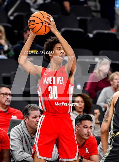 Thumbnail 3 in St. John Bosco vs. Mater Dei (Trinity-Mission League Showcase) photogallery.