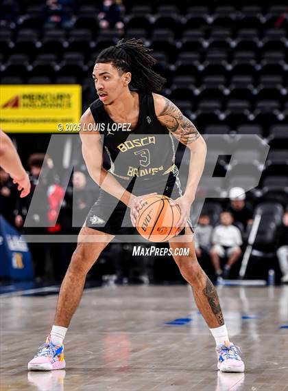 Thumbnail 2 in St. John Bosco vs. Mater Dei (Trinity-Mission League Showcase) photogallery.