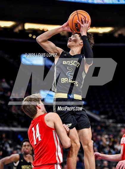 Thumbnail 2 in St. John Bosco vs. Mater Dei (Trinity-Mission League Showcase) photogallery.