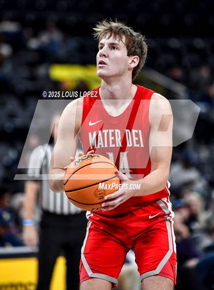 Thumbnail 1 in St. John Bosco vs. Mater Dei (Trinity-Mission League Showcase) photogallery.