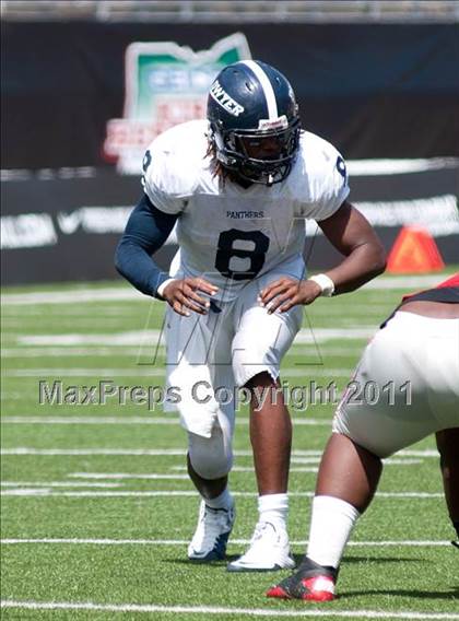 Thumbnail 1 in Dwyer vs. Glenville (Kirk Herbstreit National Kickoff Classic) photogallery.
