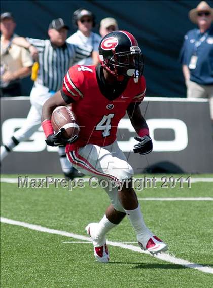 Thumbnail 3 in Dwyer vs. Glenville (Kirk Herbstreit National Kickoff Classic) photogallery.