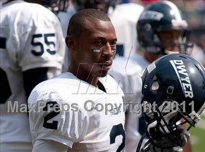Thumbnail 1 in Dwyer vs. Glenville (Kirk Herbstreit National Kickoff Classic) photogallery.