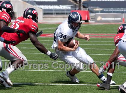 Thumbnail 3 in Dwyer vs. Glenville (Kirk Herbstreit National Kickoff Classic) photogallery.