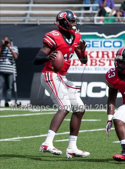 Thumbnail 3 in Dwyer vs. Glenville (Kirk Herbstreit National Kickoff Classic) photogallery.
