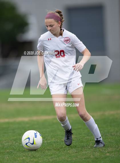 Thumbnail 1 in Lee [Robert E.] vs Alamo Heights (NEISD Soccer Showcase) photogallery.