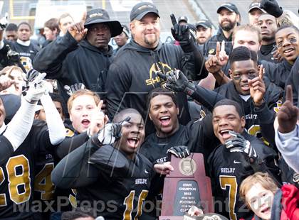 Thumbnail 2 in Shelby vs. Southwest Onslow (NCHSAA 2A Final) photogallery.