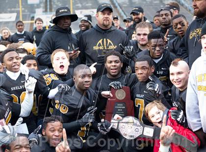 Thumbnail 1 in Shelby vs. Southwest Onslow (NCHSAA 2A Final) photogallery.