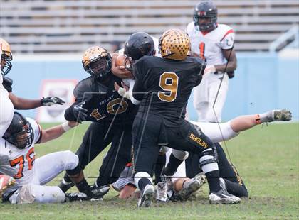 Thumbnail 3 in Shelby vs. Southwest Onslow (NCHSAA 2A Final) photogallery.