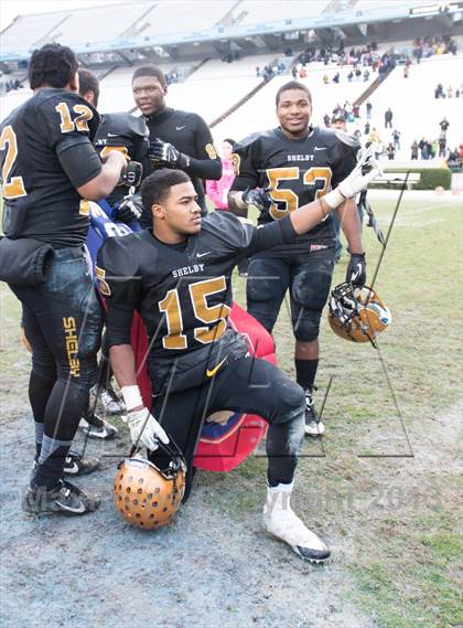 Thumbnail 1 in Shelby vs. Southwest Onslow (NCHSAA 2A Final) photogallery.