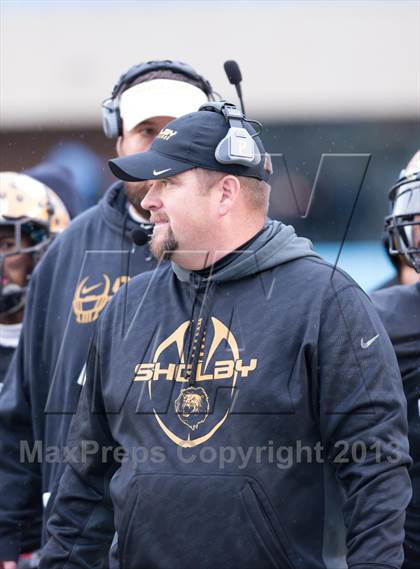 Thumbnail 3 in Shelby vs. Southwest Onslow (NCHSAA 2A Final) photogallery.