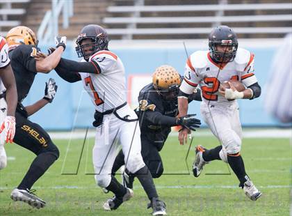Thumbnail 2 in Shelby vs. Southwest Onslow (NCHSAA 2A Final) photogallery.