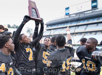 Thumbnail 1 in Shelby vs. Southwest Onslow (NCHSAA 2A Final) photogallery.