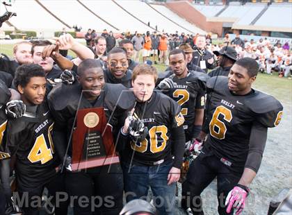 Thumbnail 3 in Shelby vs. Southwest Onslow (NCHSAA 2A Final) photogallery.