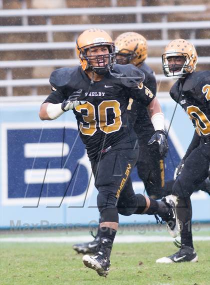 Thumbnail 3 in Shelby vs. Southwest Onslow (NCHSAA 2A Final) photogallery.