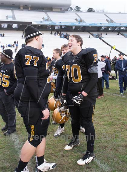 Thumbnail 1 in Shelby vs. Southwest Onslow (NCHSAA 2A Final) photogallery.