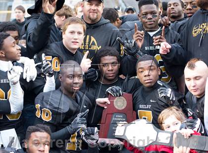Thumbnail 3 in Shelby vs. Southwest Onslow (NCHSAA 2A Final) photogallery.