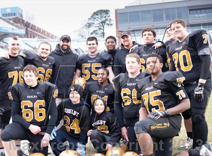Thumbnail 1 in Shelby vs. Southwest Onslow (NCHSAA 2A Final) photogallery.