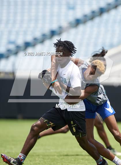 Thumbnail 1 in McIntosh County Academy vs Clay (Jaguars Prep 11-On Tournament) photogallery.